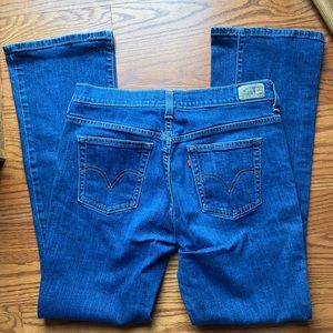 Women’s Levi’s 515 Bootcut Blue Jeans Sz 8 M